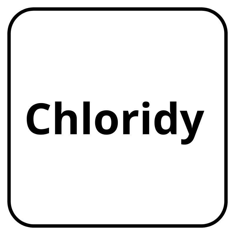 Rozbor vody: Chloridy (Cl⁻) - Studniční voda