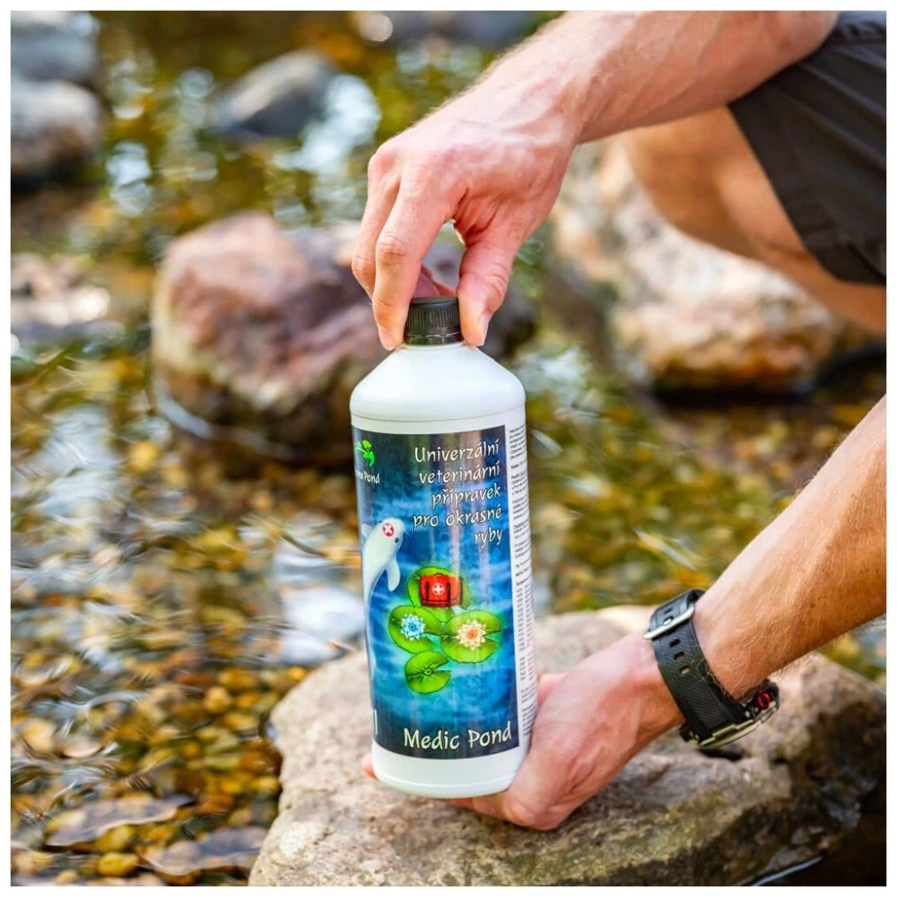 HomePond Medic Pond Širokospektrální přípravek pro ryby 1000 ml