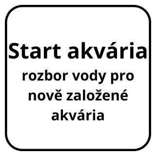 Start akvária- kontrola vody před přidáním ryb